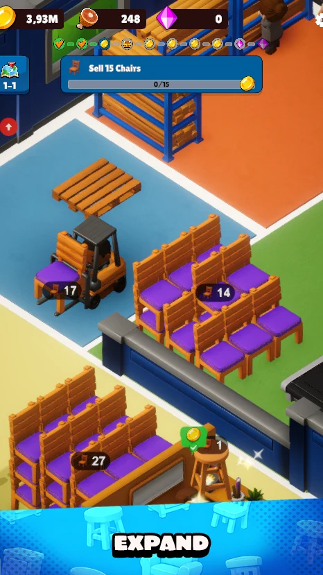 Idle Furniture Store screenshot
