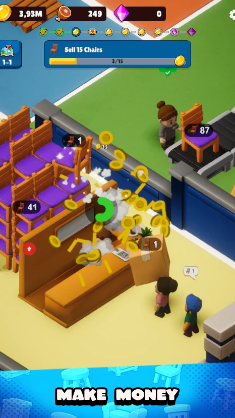 Idle Furniture Store screenshot